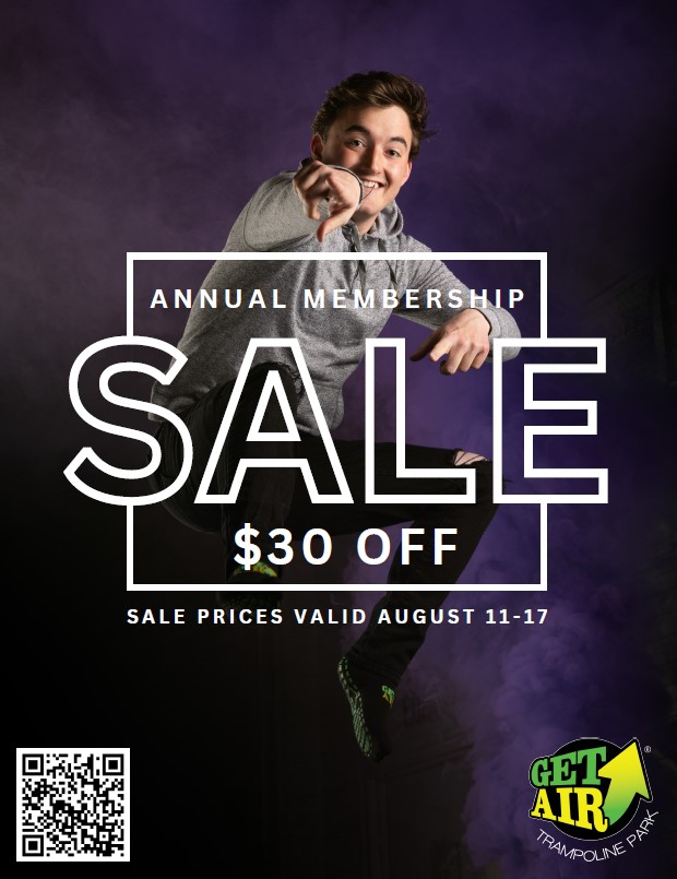 Annual Memberships at Get Air! icon
